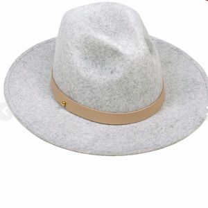 Lack of color wool hat